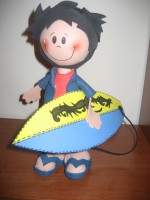 MUÑECO DE FOAMI SURF